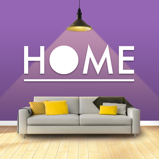 In Home Design Makeover APK, a gorgeously up-to-date living room with chic fixtures and an alluring layout