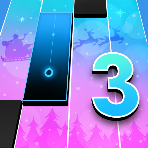 Magic Tiles 3 APK players brief arms deftly tap colorful keys.