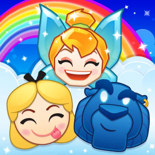 Join Mickey, Elsa, and buddies in a lovely match-three journey with the cutest Disney emojis with Disney Emoji Blitz APK!