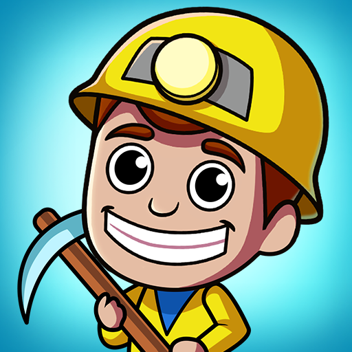 A team of committed miners is cooperating to acquire resources in Idle Miner Tycoon.