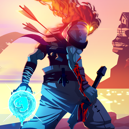 An image of the Dead Cells APK demonstrates the short-fire fight and assortment of weaponry.