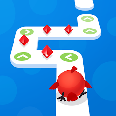 In Tap Tap Dash APK, captivating and colorful characters dash past boundaries.