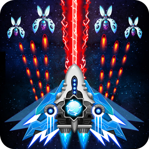 Space Shooter: Galaxy Attack APK photo displaying furious area combat