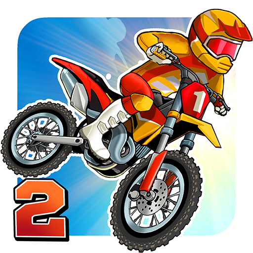 Moto Bike: Offroad Racings brave jump via a rider on a tough off-avenue route