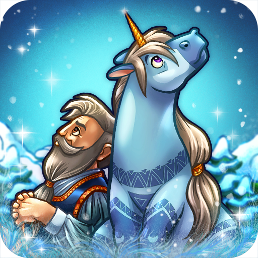 In Hero Park APK, a valiant warrior and a paranormal unicorn tour through a delusion.