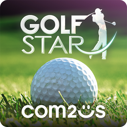 Golf Star APK features a golfer beginning their round on a beautiful golf course.