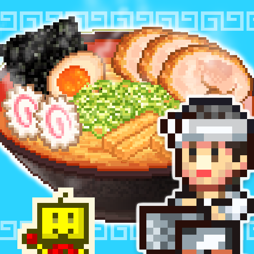 In The Ramen Sensei 2 APK, a chef is creating a bowl of ramen noodles that are steaming.