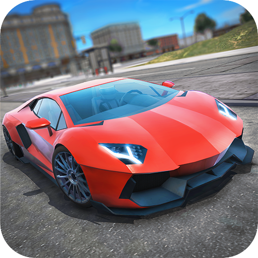 Gameplay photo of the sensible visuals and severe racing within the Ultimate Car Driving Simulator APK