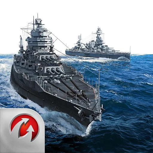 In World of Warships Blitz War APK, you can take control of your fleet and take part in interesting naval combat.