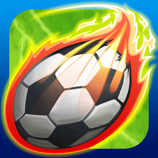 Head Soccer APK screenshot of a good head-to-head encounter