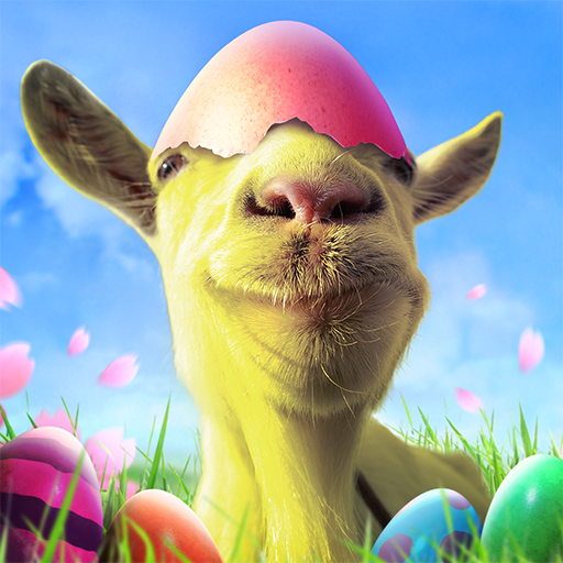 Goat Simulator APKs depiction of a goat in a basketball outfit causes mayhem.