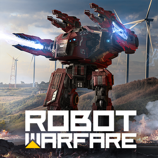 Robot Warfare APKs vivid universe functions as a vibrant and active robot engaged in combat with foes.