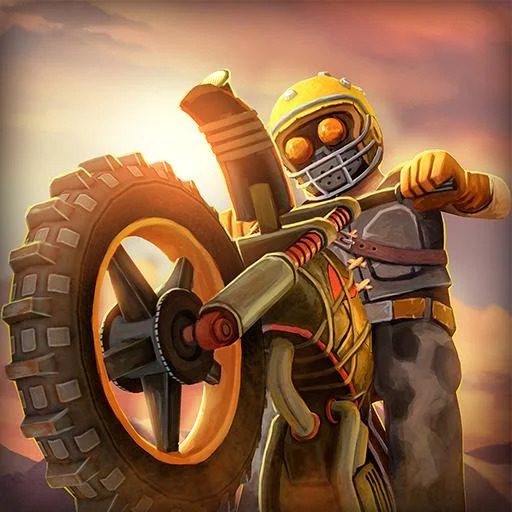 Trials Frontier gameplay screenshot: grasp perilous terrain and pull off volatile motorcycle stunts.