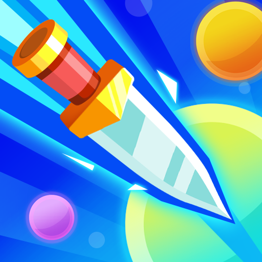 The Super Knife Master APK gameplay screenshot suggests blades slicing through numbered balls.