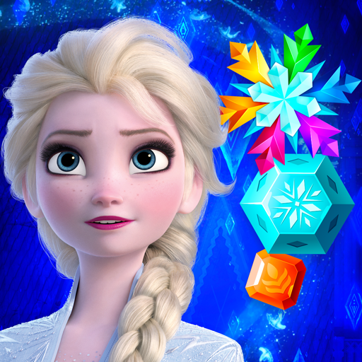 Disney Frozen Adventures indicates Anna and Elsa using snowflakes to decorate the fort.