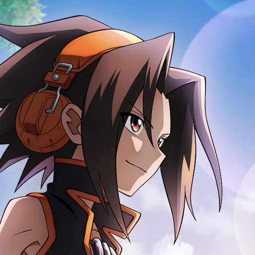 In the video game Shaman King APK, Yoh Asakura and Amidamaru execute a devastating onslaught.